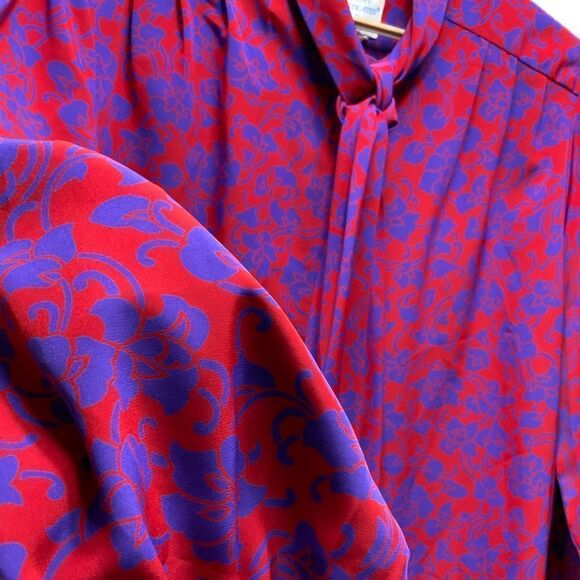 VINTAGE COUNTRY SOPHISTICATES by Pendleton long sleeve blouse - Picture 2 of 4